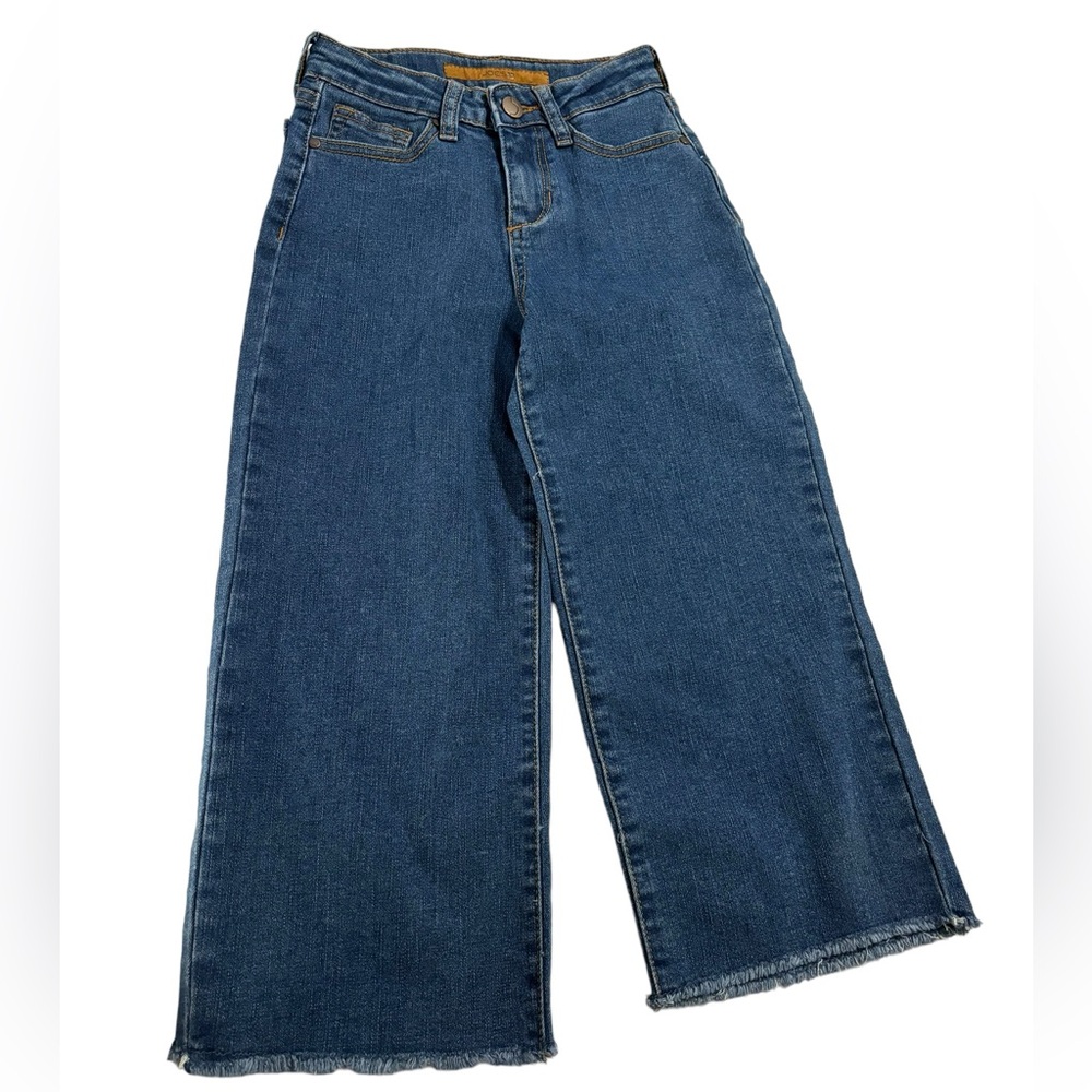 Joe’s Jeans 8 Girls’ The Wyatt High Rise Wide Leg Crop Denim Pants Jeans